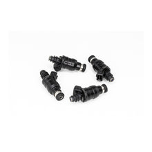 Load image into Gallery viewer, DeatschWerks Universal 1000cc Low Impedance 11mm Upper Injector - Set of 4 Fuel Injector Sets - 4Cyl DeatschWerks
