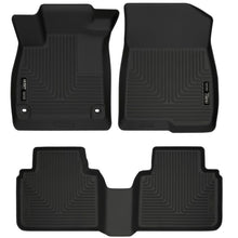 Load image into Gallery viewer, Husky Liners 2018 Honda Accord WeatherBeater Black Front &amp; 2nd Seat Floor Liners Floor Mats - Rubber Husky Liners
