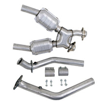 Load image into Gallery viewer, BBK 99-04 Mustang 4.6 GT / Cobra High Flow X Pipe With Catalytic Converters - 2-1/2 Catback BBK
