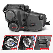 Load image into Gallery viewer, ANZO 2003-2007 Cadillac Cts Projector Headlights w/ Halo Black (CCFL) Headlights ANZO
