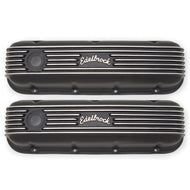 Edelbrock Valve Cover Classic Series Chevrolet 1965 and Later 396-502 V8 Black Valve Covers Edelbrock