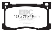 Load image into Gallery viewer, EBC 12+ Hyundai Equus 5.0 Yellowstuff Front Brake Pads Brake Pads - Performance EBC   
