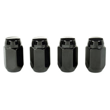 Load image into Gallery viewer, McGard Hex Lug Nut (Cone Seat) M12X1.5 / 13/16 Hex / 1.5in. Length (4-pack) - Black Lug Nuts McGard
