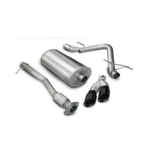 Load image into Gallery viewer, Corsa 10-10 GMC Sierra Denali 6.2L V8 3in Cat-Back Single Side w Twin 4in Black Pro-Series T Catback CORSA Performance
