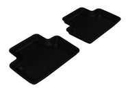 3D MAXpider 2003-2014 Volvo XC90 Kagu 2nd Row Floormats - Black Floor Mats - Rubber 3D MAXpider   
