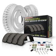 Power Stop 05-06 Chevrolet Equinox Rear Autospecialty Drum Kit Brake Drums PowerStop   
