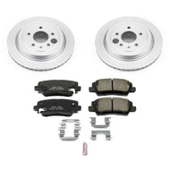 Power Stop 13-15 Cadillac ATS Rear Z17 Evolution Geomet Coated Brake Kit Brake Kits - Performance Blank PowerStop