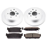 Power Stop 93-97 Infiniti J30 Rear Z17 Evolution Geomet Coated Brake Kit Brake Kits - Performance Blank PowerStop