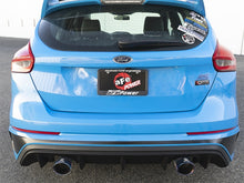 Load image into Gallery viewer, aFe Takeda 3in 304 SS Axle-Back Exhaust System w/ Blue Flame Tip 16-18 Ford Focus RS 2.3L (t) Axle Back aFe
