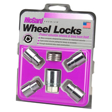 Load image into Gallery viewer, McGard Wheel Lock Nut Set - 4pk. (Reg. Shank Seat) M12X1.5 / 13/16 Hex / 1.38in. Length - Chrome Lug Nuts McGard
