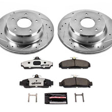 Load image into Gallery viewer, Power Stop 84-87 Chevrolet Corvette Front Z26 Street Warrior Brake Kit Brake Kits - Performance D&amp;S PowerStop   
