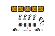 Load image into Gallery viewer, Diode Dynamics SS5 Sport Universal CrossLink 5-Pod Lightbar - Yellow Driving Light Bars &amp; Cubes Diode Dynamics   
