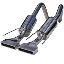 Load image into Gallery viewer, MBRP 2005-2008 Chev Corvette Dual Muffler Axle Back Rectangular Tips Axle Back MBRP

