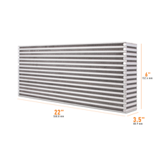 Load image into Gallery viewer, Mishimoto Universal Air-to-Air Intercooler Core - 22in / 6in / 3.5in Intercoolers Mishimoto
