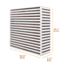 Load image into Gallery viewer, Mishimoto Universal Air-to-Air Intercooler Core - 10.5in / 10.4in / 3.5in Intercoolers Mishimoto
