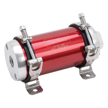 Load image into Gallery viewer, Edelbrock Fuel Pump Electric Quiet-Flo EFI 80 GPH -10 In -10 Out Red/Clear Fuel Pumps Edelbrock
