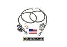 Load image into Gallery viewer, Superlift 03-13 Dodge Ram 2500/3500 w/ 4-6in Lift Kit (Pair) Bullet Proof Brake Hoses Brake Line Kits Superlift
