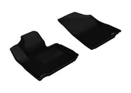 3D MAXpider 2014-2015 Kia Sorento Kagu 1st Row Floormat - Black Floor Mats - Rubber 3D MAXpider   
