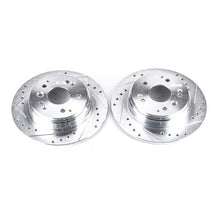 Load image into Gallery viewer, Power Stop 04-08 Acura TL Rear Evolution Drilled &amp; Slotted Rotors - Pair Brake Rotors - Slot &amp; Drilled PowerStop   
