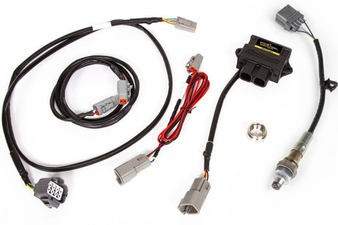 Haltech WB1 Single Channel CAN NTK O2 Wideband Controller Kit Gauge Components Haltech   