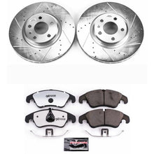 Load image into Gallery viewer, Power Stop 09-11 Audi A4 Front Z26 Street Warrior Brake Kit Brake Kits - Performance D&amp;S PowerStop   
