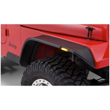 Load image into Gallery viewer, Bushwacker 87-95 Jeep Wrangler Flat Style Flares 4pc Excludes Renegade - Black Fender Flares Bushwacker

