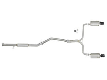 Load image into Gallery viewer, aFe Takeda Exhaust 304SS Dual Cat-Back w/ Black Tips 13-17 Honda Accord LX/EX/EX-L Sedan L4 2.4L Catback aFe
