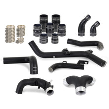Load image into Gallery viewer, Mishimoto 2021+ Ford Bronco 2.7L High-Mount Intercooler Pipe Upgrade Kit - Wrinkle Black Intercooler Pipe Kits Mishimoto
