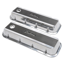 Load image into Gallery viewer, Edelbrock Valve Cover Elite II Chevrolet 1965 and Later 396-502 Big Block V8 Polished Valve Covers Edelbrock

