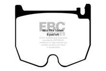 Load image into Gallery viewer, EBC 03-06 Mercedes-Benz CL55 AMG 5.4 Supercharged Yellowstuff Front Brake Pads Brake Pads - Performance EBC   
