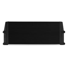 Load image into Gallery viewer, Mishimoto Heavy-Duty Oil Cooler - 17in. Same-Side Outlets - Black Oil Coolers Mishimoto
