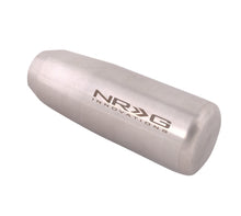 Load image into Gallery viewer, NRG Universal Short Shifter Knob - 3.5in. Length / Heavy Weight .85Lbs. - Silver Shift Knobs NRG
