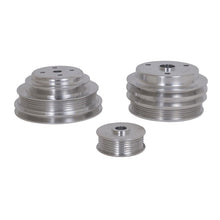 Load image into Gallery viewer, BBK 85-97 GM Truck 305 350 Underdrive Pulley Kit - Lightweight CNC Billet Aluminum (3pc) Pulleys - Crank, Underdrive BBK
