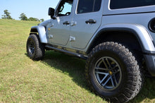 Load image into Gallery viewer, N-Fab Trail Slider Steps 18-20 Jeep Wrangler JL 4 Door SUV - SRW - Textured Black Body Armor &amp; Rock Rails N-Fab

