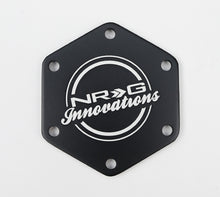 Load image into Gallery viewer, NRG Carbon Fiber Horn Delete Button Circular Logo Front/ Back Steering Wheels NRG
