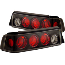 Load image into Gallery viewer, ANZO 1988-1991 Honda Civic Taillights Black Tail Lights ANZO
