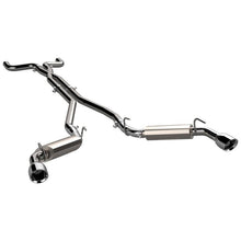 Load image into Gallery viewer, QTP 14-15 Chevrolet Camaro SS 6.2L 304SS AR3 Cat-Back Exhaust w/4.5in Tips Catback QTP
