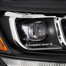 Load image into Gallery viewer, AlphaRex 19-21 Ford Ranger NOVA LED Proj Headlights Plank Style Black w/Activ Light/Seq Signal/DRL Headlights AlphaRex

