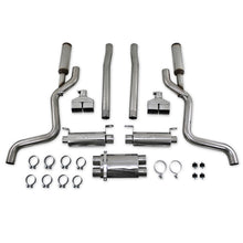 Load image into Gallery viewer, MBRP 08-11 Dodge Challenger SRT8 6.1L Hemi T304 Cat Back Dual Split Rear Catback MBRP

