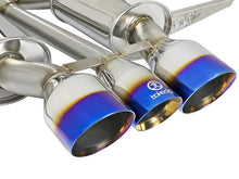 Load image into Gallery viewer, aFe Takeda 3in 304 SS Cat-Back Exhaust w/ Blue Flame Tips 2017+ Honda Civic Type R I4 2.0L (t) Catback aFe

