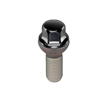 Load image into Gallery viewer, McGard Hex Lug Bolt (Radius Seat) M14X1.5 / 17mm Hex / 27.5mm Shank Length (Box of 50) - Black Wheel Bolts McGard

