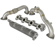 Load image into Gallery viewer, aFe Twisted Steel Power Package Up-Pipes / Manifold 08-10 Ford Diesel Trucks V8 6.4L (td) Headers &amp; Manifolds aFe
