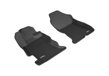 Load image into Gallery viewer, 3D MAXpider 2017-2019 Subaru Impreza/Crosstrek Kagu 1st Row Floormat - Black Floor Mats - Rubber 3D MAXpider   
