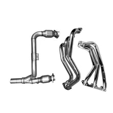 Load image into Gallery viewer, BBK 07-11 Jeep 3.8 V6 Long Tube Exhaust Headers And Y Pipe And Converters - 1-5/8 Chrome Headers &amp; Manifolds BBK
