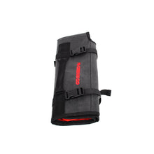 Load image into Gallery viewer, Go Rhino XVenture Gear Tool Roll Large (7x7in. Closed) 12oz Waxed Canvas - Black Cargo Boxes &amp; Bags Go Rhino

