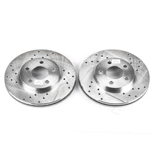 Load image into Gallery viewer, Power Stop 00-01 Chrysler Neon Front Evolution Drilled &amp; Slotted Rotors - Pair Brake Rotors - Slot &amp; Drilled PowerStop
