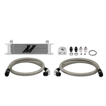 Load image into Gallery viewer, Mishimoto Universal 10 Row Oil Cooler Kit (Metal Braided Lines) Oil Coolers Mishimoto
