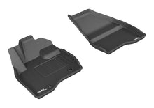 Load image into Gallery viewer, 3D MAXpider 2015-2016 Ford Explorer Kagu 1st Row Floormat - Black Floor Mats - Rubber 3D MAXpider   
