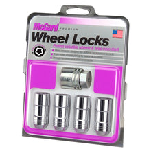 Load image into Gallery viewer, McGard Wheel Lock Nut Set - 4pk. (Cone Seat) M14X2.0 / 13/16 Hex / 2.25in. Length - Chrome Lug Nuts McGard
