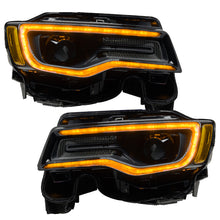 Load image into Gallery viewer, Oracle 1421 Jeep Grand Cherokee Dynamic Headlight DRL Upgrade Kit ColorSHIFT Dynamic SEE WARRANTY Headlights ORACLE Lighting
